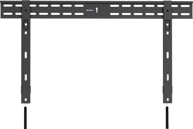 QualGear QG-TM-002-BLK 37-Inch to 70-Inch Universal Ultra Slim Low Profile Fixed Wall Mount LED TVs, Black - Image 1